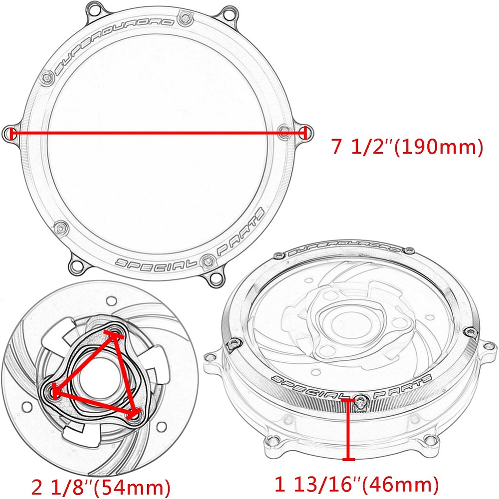 Couvercle d'embrayage de moteu - Motorcycle Stator avis et prix