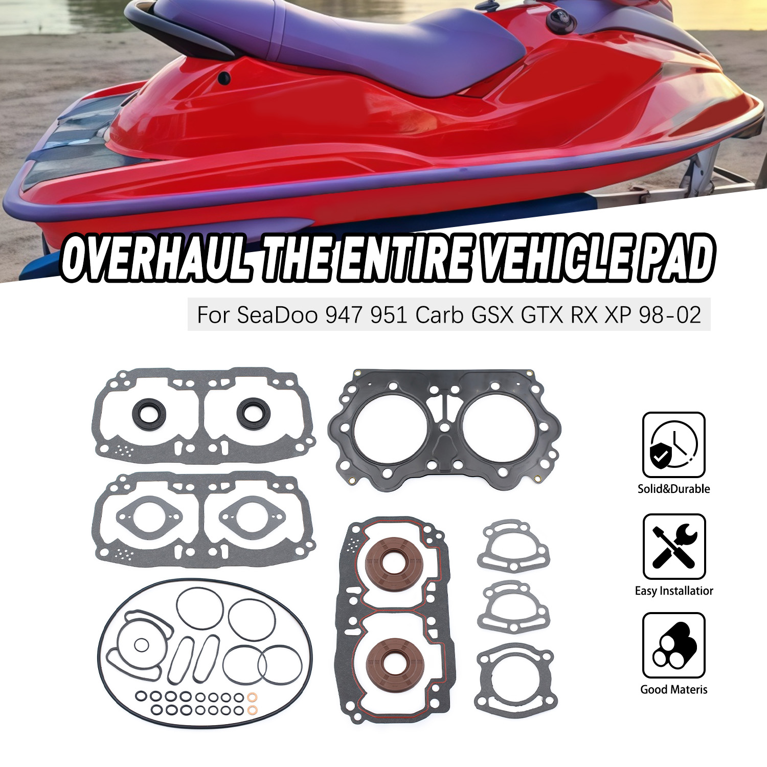 Kit complet de joints de moteu - Motorcycle Engine Kit avis et prix